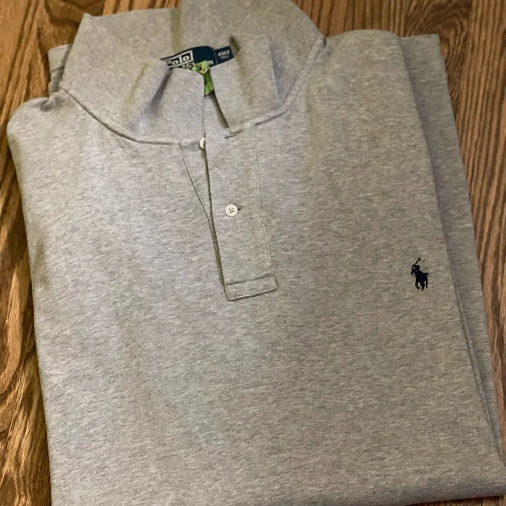 Polo Ralph Lauren Soft Cotton Long-Sleeve Polo Shirt